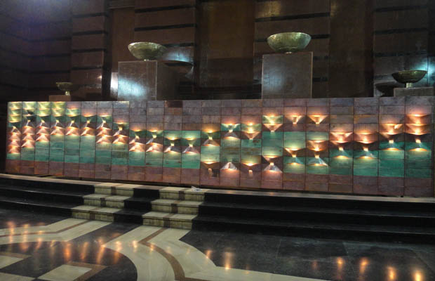 Lum: luminaria hecha en cobre