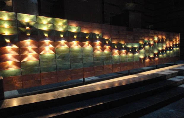 Lum: luminaria hecha en cobre