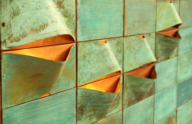 Lum: luminaria hecha en cobre